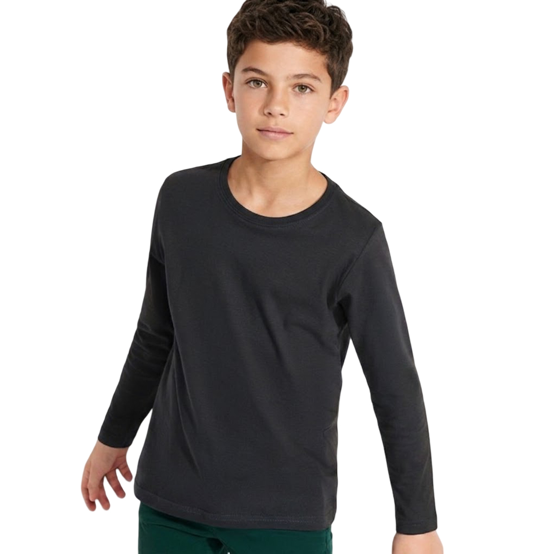 Polera Manga Larga algodón Niño